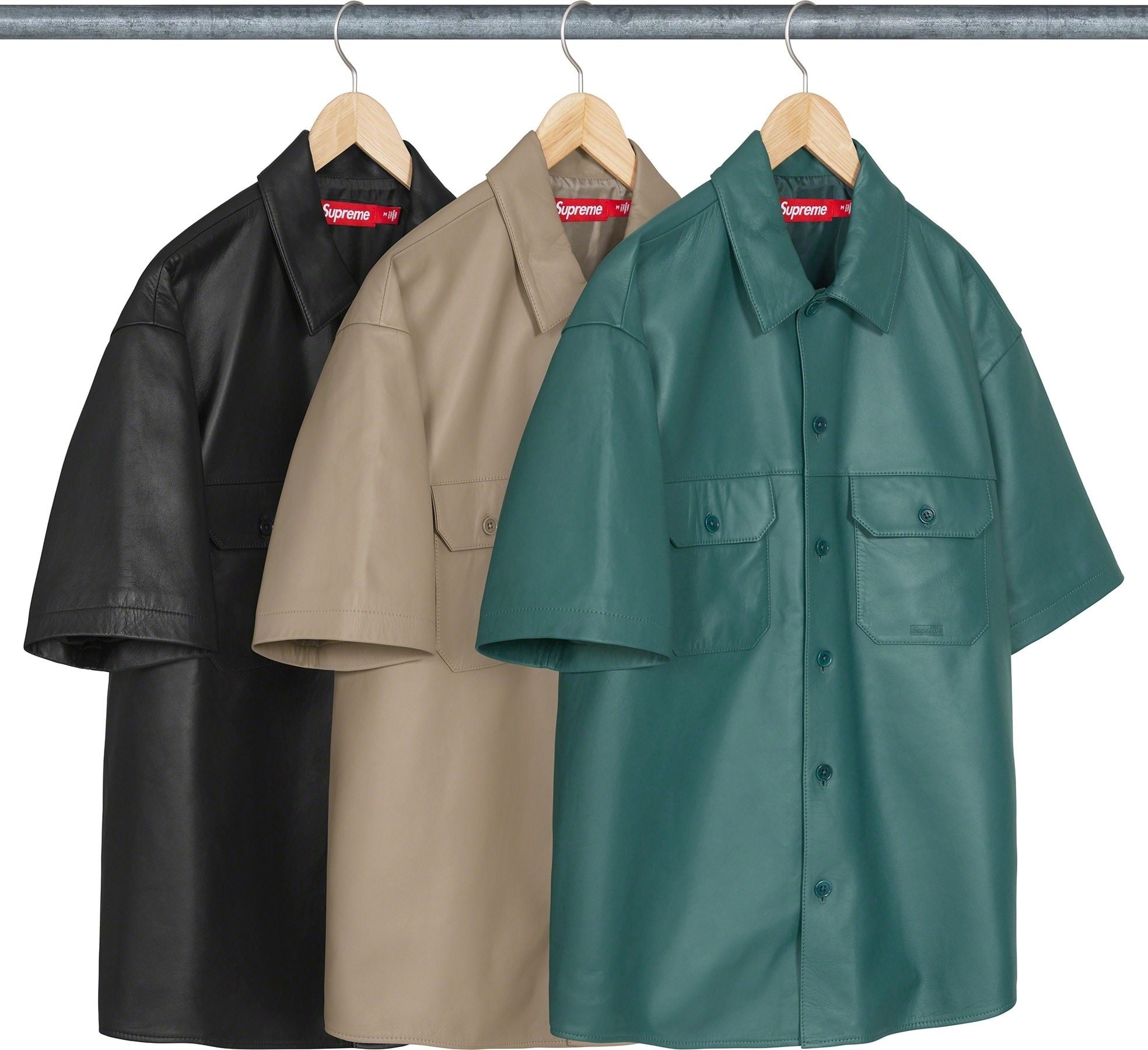 S/S Leather Work Shirt